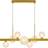 Long Life Lamp Company Modern Gold Pendant Lamp 75cm