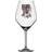 Carolina Gynning Butterfly Queen White Wine Glass, Red Wine Glass 75cl