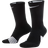 NIKE Elite Crew Basketball Socks Unisex - Black/White