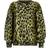 AllSaints Lex Oversized Leopard Print Jumper - Electric Yellow
