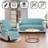 Shein Waterproof Recliner Slipcover 1 Seater 2 Seater 3 Seater 4 Seater Loose Sofa Cover