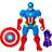 Avengers Marvel Captain America Mix Mashers 12 cm