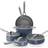 Ninja NeverStick Ceramic Pro Midnight Blue Cookware Set with lid 10 Parts