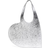 Coperni Foil Mini Heart Tote Bag - Silver