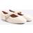 River Island Borg Mary Jane Shoes - White