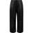 Yours Curve Satin Wide Leg Trousers - Black