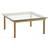 Hay Kofi Oak/Clear Coffee Table 80x80cm