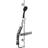 DIVELLO Antibac Duschset 1F Svart