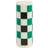 Hay Column Cube M Black/Green/Off-White Candle 20cm