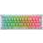 Ducky DKON2161ST ONE 3 Mini Aura White RGB Cherry MX Blue Hotswap Keyboard (Nordic)