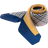 Fahlén Of Sweden Scarf - Blue/White/Yellow