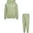 Nike Little Kid's Full Zip Club Hoodie Set - Oil Green (86L445-EF2)