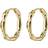 Pilgrim Eddy Organic Medium Hoops - Gold