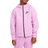 Nike Big Kid's Sportswear Tech Fleece Full Zip Hoodie - Beyond Pink/Black/Black (FD2979-632)