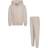 Nike Little Kid's Full Zip Club Hoodie Set - Sanddrift (86L445-X5C)