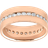 Pompeii3 Eternity Ring - Rose Gold/Diamonds