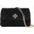 Tory Burch Small Kira Draped Velvet Convertible Shoulder Bag - Black