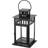 IKEA BORRBY Black Lykta 28cm