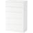 Ikea Kullen White Chest of Drawer 70x112cm