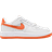 Nike Force 1 Low EasyOn PSV - White/White/Safety Orange
