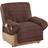 Collections Etc Diamond-Shape Quilted Stretch Recliner Loose Armchair Cover Brown (219.7x86.4cm)