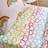 Catherine Lansfield Rainbow Hearts Fleece Fitted Sheet Pink