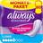 Always Discreet Incontinence Pads Long 80-pak