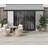 vidaXL Foldemarkise 4 x 3 m Stof og Aluminium