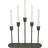 Konstsmide 5 LED Green Adventsljusstake 38cm