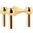 Stoff Nagel Brass Ljusstake 6.5cm