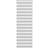 vidaXL Rullgardin Zebra Ljusgrå 85x200 cm Tyg Bredd 80,9 cm Polyester