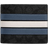 Coach 3 In 1 Wallet In Signature Canvas With Varsity Stripe - Charcoal/Denim/Chalk