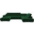 Mirjan24 Torezio Bis Green Soffa 346cm 4-sits