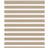 vidaXL Zebra Blind Sand Brown 130x150 cm Fabric Width 125.9 cm