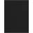 vidaXL Doormat 80 x 120 Black cm
