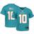 Nike Toddler Tyreek Hill Aqua Miami Dolphins Game Jersey