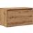 vidaXL Engineered Wood Artisan Oak Förvaringsbänk 80x45cm