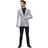 OppoSuits Sequins Blazer from Suitmeister Silver