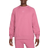 Nike Men's Fleece CS Crew Sweatshirt - Desert Berry/Elemental Pink