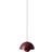 &Tradition Flowerpot VP7 Dark Plum Pendant Lamp 37cm