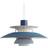 Louis Poulsen PH 5 Blue Pendant Lamp ∅ 50cm