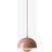 &Tradition Flowerpot VP1 Beige/Red Pendellampa ∅ 23cm