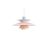 Louis Poulsen PH 5 Pastels Blue/Rose/Peach Pendant Lamp ∅ 50cm
