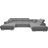 Mirjan24 Torezio Bis Gray Soffa 346cm 2-sits, 5-sits