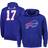 Fanatics Josh Allen Buffalo Bills Big & Tall Fleece Name & Number Pullover Hoodie