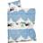 Moomin Arabia Ski Jump Påslakan Multifärgad (200x140cm)