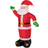 Monzana Inflatable Decorations Santa Claus XXL