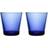 Iittala Kartio Ultramarine Blue Dricksglas 21cl 2st