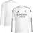 adidas Real Madrid White 2024/25 Home Replica Long Sleeve Jersey