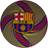 Basic FC Barcelona Star Gold Football Size 5